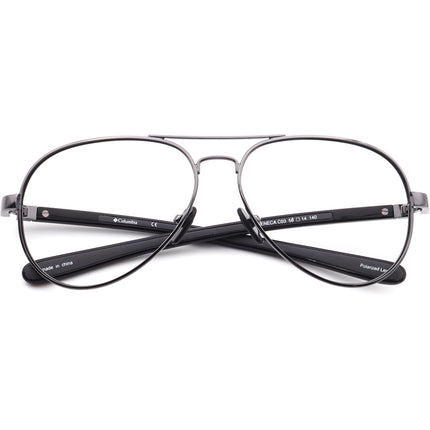 Columbia Men's Sunglasses Seneca C03 Gunmetal/Black Aviator 58 mm