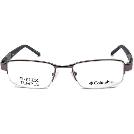 Columbia Men's Eyeglasses Williams MT C02 Gunmetal Half Rim Frame 52[]18 135
