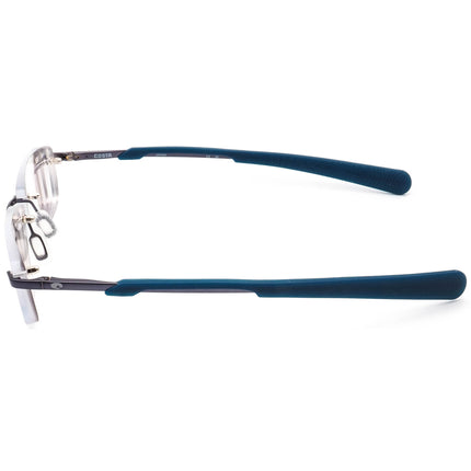 Costa Del Mar Eyeglasses SMT 100 175 Shiny Blue Rimless Metal Frame Japan 53[]16 140