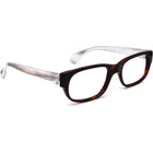 Cutler And Gross Eyeglasses Havana/Silver Rectangular Frame 53[]17 140