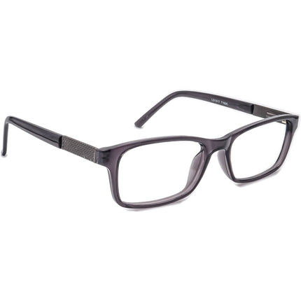 Designoptics Men's Eyeglasses LO1017 7163C Smokey Gray Rectangular Frame 52[]17 145