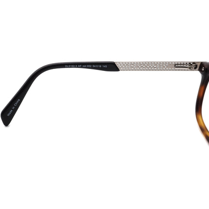 Diesel Eyeglasses DL5162-3 AF col.052 Tortoise/Black Square Frame 54[]18 145