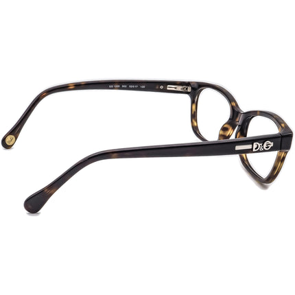 Dolce & Gabbana Women's Eyeglasses DD 1205 502 Tortoise Rectangular Frame 52[]17 135