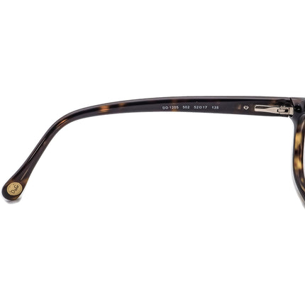 Dolce & Gabbana Women's Eyeglasses DD 1205 502 Tortoise Rectangular Frame 52[]17 135