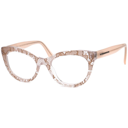 Dolce & Gabbana Women's Eyeglasses DG 3197 2856 Nude Lace Cat Eye Frame 51[]19 140