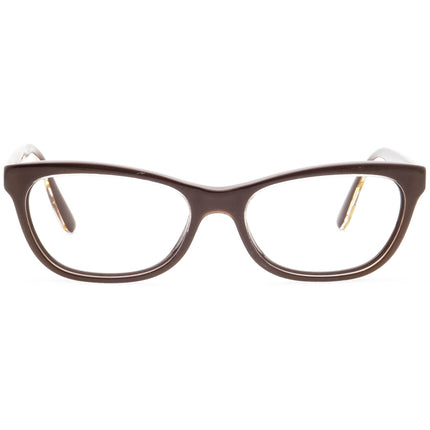 Dolce & Gabbana Women's Eyeglasses DG 3221 2918 Crystal on Brown/Gold Semi Cat Eye Frame 51[]16 140