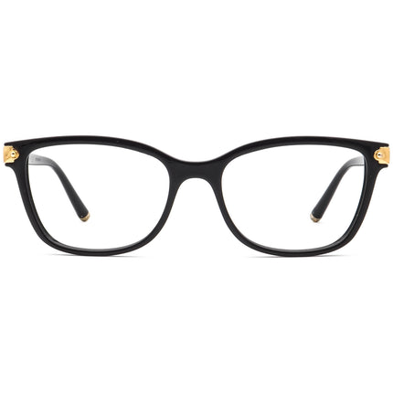 Dolce & Gabbana Women's Eyeglasses DG 5036 501 Polished Black & Gold Butterfly Frame Italy 53[]17 140