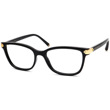 Dolce & Gabbana Women's Eyeglasses DG 5036 501 Polished Black & Gold Butterfly Frame Italy 53[]17 140
