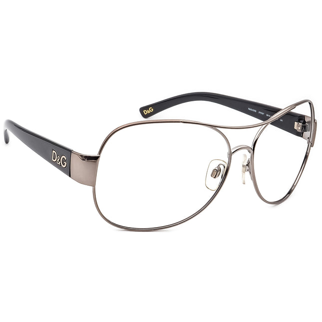 Dolce & Gabbana Sunglasses D&G 6059 079/87 Gunmetal/Black Oversized 64 mm