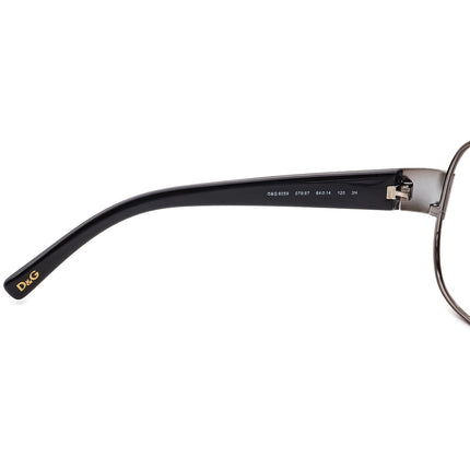 Dolce & Gabbana Sunglasses D&G 6059 079/87 Gunmetal/Black Oversized 64 mm