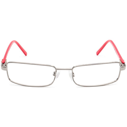 Dolce & Gabbana Eyeglasses D&G 5002 071 Silver/Red Rectangular Frame Italy 51[]17 135