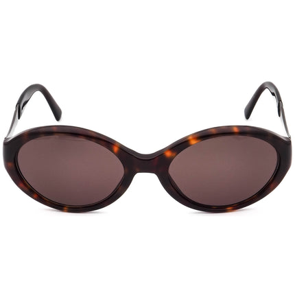Emanuel Ungaro Women's Vintage Sunglasses 4014 7002 Dark Havana/Gunmetal Oval Italy 53 mm
