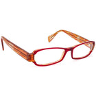 Face A Face Women's Eyeglasses Axess 4 COL 695 Merlot/Striped Multicolor Rectangular Frame France 51[]15 135 Handmade