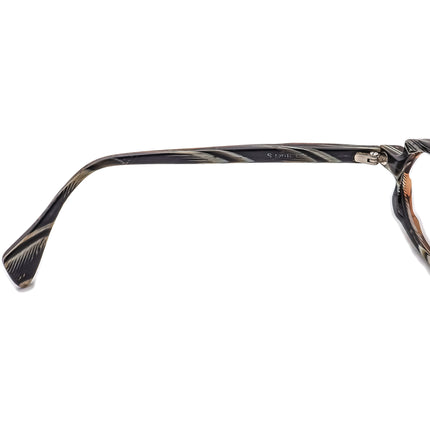 Face A Face Women's Eyeglasses COL 094 Brown Horn on Gray Horn Oval Frame France 52[]16 135