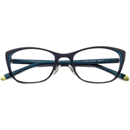 Face A Face Women's Eyeglasses Joyce 1 9402 Blue Cat Eye Frame France 49[]18 135 Handmade