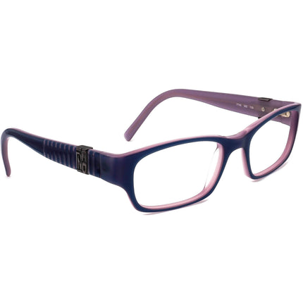 Fendi Women's Eyeglasses F745 502 Purple on Lavender Rectangular Frame Italy 50[]18 135
