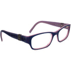 Fendi Women's Eyeglasses F745 502 Purple on Lavender Rectangular Frame Italy 50[]18 135