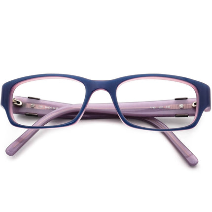 Fendi Women's Eyeglasses F745 502 Purple on Lavender Rectangular Frame Italy 50[]18 135