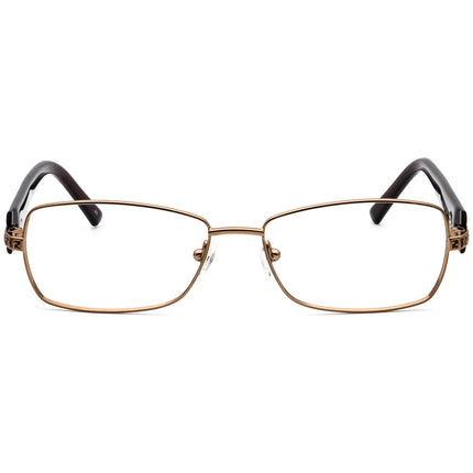 Fendi Women's Eyeglasses F933 209 Brown Rectangular Frame Italy 54[]15 135