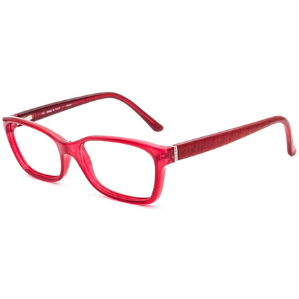 Fendi Women's Eyeglasses F939 602 Red Rectangular Frame Italy 53[]15 135