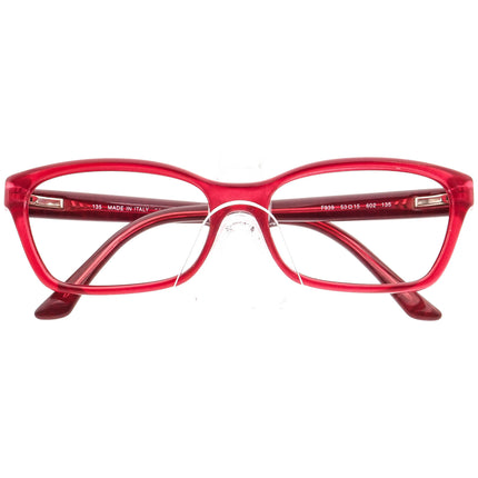 Fendi Women's Eyeglasses F939 602 Red Rectangular Frame Italy 53[]15 135
