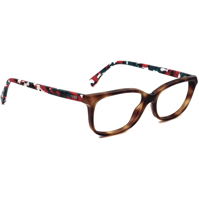Fendi Women's Eyeglasses FF 0173 TTR Tortoise/Multicolor B-Shape Frame Italy 54[]15 140