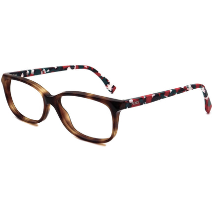 Fendi Women's Eyeglasses FF 0173 TTR Tortoise/Multicolor B-Shape Frame Italy 54[]15 140