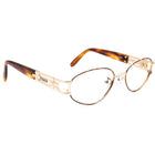 Fendi Vintage Sunglasses FS209 Tortoise Oval Italy 54 mm