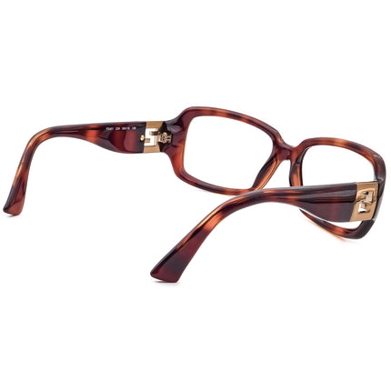 Fendi Women's Sunglasses FS451 238 Dark Havana Square Italy 56 mm