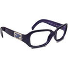 Fendi Women's Sunglasses FS5228R 513 Purple with Rhinestones Rectangular Italy 56 mm