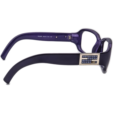 Fendi Women's Sunglasses FS5228R 513 Purple with Rhinestones Rectangular Italy 56 mm