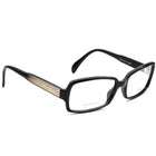 Giorgio Armani Women's Eyeglasses GA 868 D28 Glossy Black/Glitter Rectangular Frame Italy 53[]16 135