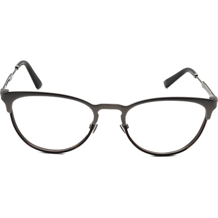 Gucci Eyeglasses GG0134O 012 Gunmetal&Tortoise B-Shape Metal Frame Italy 54[]19 140