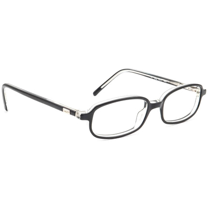 Gucci Women's Eyeglasses GG 1411 MH9 Black on Clear Rectangular Frame Italy 48[]16 135