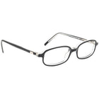 Gucci Women's Eyeglasses GG 1411 MH9 Black on Clear Rectangular Frame Italy 48[]16 135