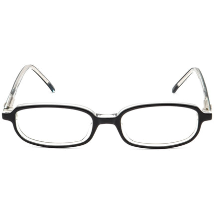 Gucci Women's Eyeglasses GG 1411 MH9 Black on Clear Rectangular Frame Italy 48[]16 135