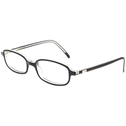 Gucci Women's Eyeglasses GG 1411 MH9 Black on Clear Rectangular Frame Italy 48[]16 135