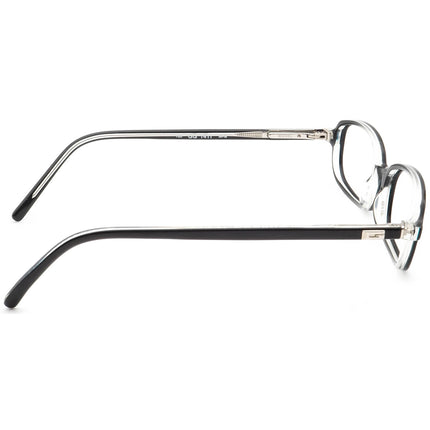 Gucci Women's Eyeglasses GG 1411 MH9 Black on Clear Rectangular Frame Italy 48[]16 135
