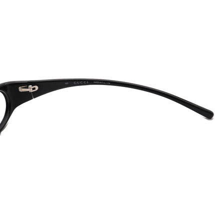 Gucci Women's Eyeglasses GG 2512 807 Black Oval Frame Italy 50[]16 125