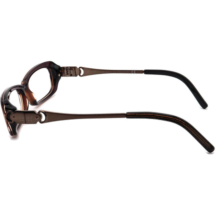 Gucci Women's Eyeglasses GG 294 CER Glitter Brown Rectangular Frame Italy 52[]14 130