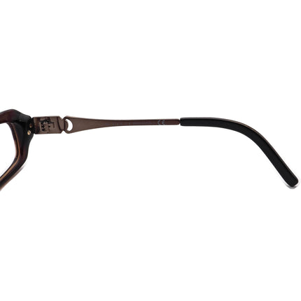Gucci Women's Eyeglasses GG 294 CER Glitter Brown Rectangular Frame Italy 52[]14 130
