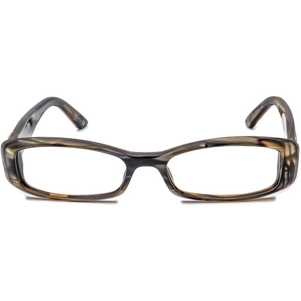 Gucci Women's Eyeglasses GG 2973 SVF Brown Marble Rectangular Frame Italy 50[]16 130