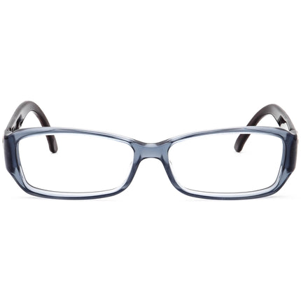 Gucci Women's Eyeglasses GG 3184 74W Transparent Blue Rectangular Frame Italy 53[]14 130