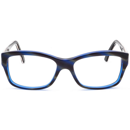 Gucci Women's Eyeglasses GG 3205 Y0A Striped Olive on Blue/Black Butterfly Frame Italy 53[]16 140
