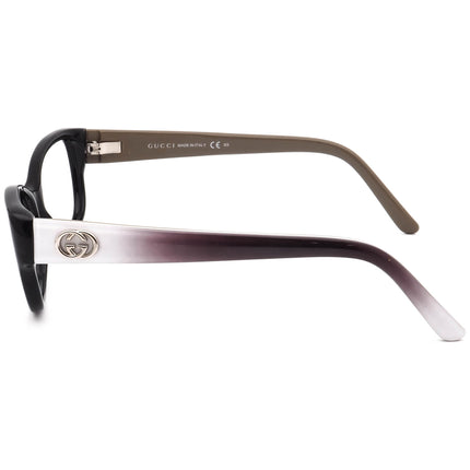 Gucci Women's Eyeglasses GG 3569 L4E Gloss Black B-Shape Frame Italy 52[]15 135