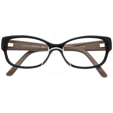 Gucci Women's Eyeglasses GG 3569 L4E Gloss Black B-Shape Frame Italy 52[]15 135