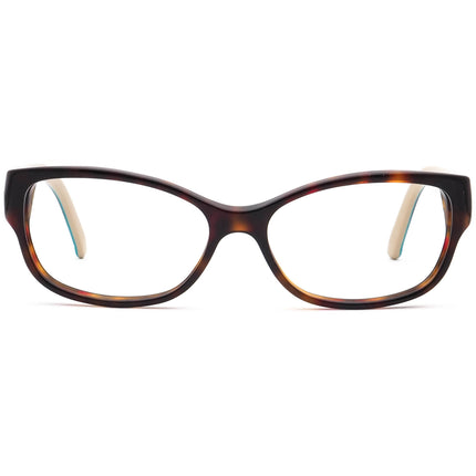 Gucci Women's Eyeglasses GG 3569 WQ2 Havana/Aqua on Tan Butterfly Frame Italy 52[]15 135