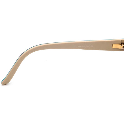 Gucci Women's Eyeglasses GG 3569 WQ2 Havana/Aqua on Tan Butterfly Frame Italy 52[]15 135