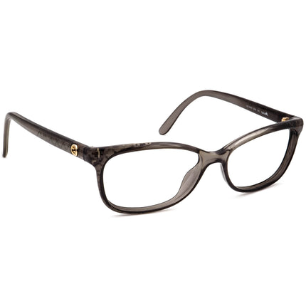 Gucci Women's Eyeglasses GG 3699 G2D Transparent Diamond Gray B-Shape Frame Italy 54[]15 140