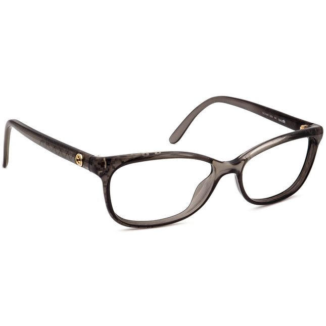 Gucci Women's Eyeglasses GG 3699 G2D Transparent Diamond Gray B-Shape Frame Italy 54[]15 140